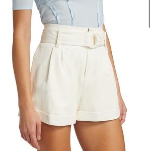 Lamb Leather Shorts - FRAME